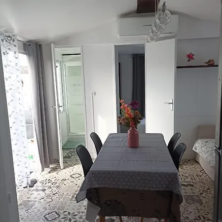 Location Mobil-home Picasso , En Normandie Seine-maritime Pour Particuliers Et Famille, De 4 A 5 Personnes, Dans Un Camping En Terrain Prive, Calme, Cloture, Avec Chalet En Option, Vous Belle Terrasse, Et Grande